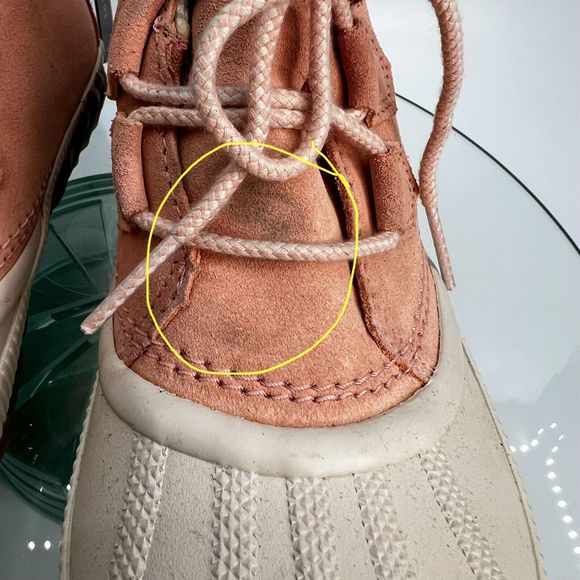 Sorel Out N About Plus Rain Duck Boot Size 7.5 Suede Leather - Picture 5 of 11